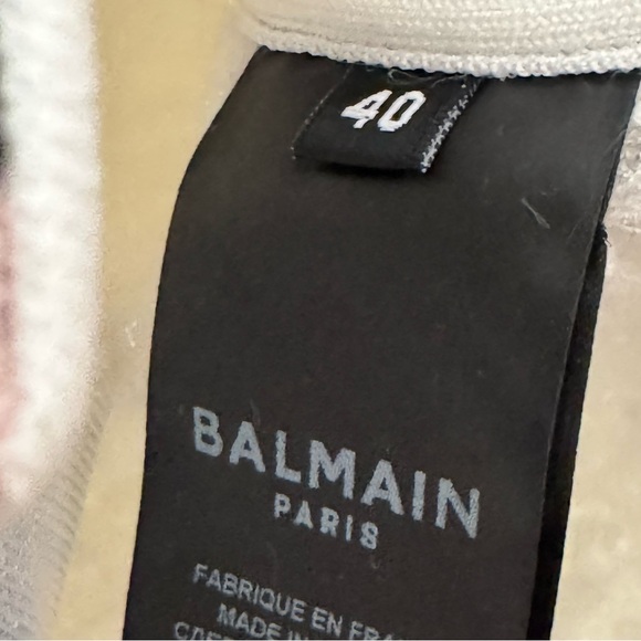 BALMAIN NEW BLOUSE authentic 100% size 8 - Picture 11 of 13